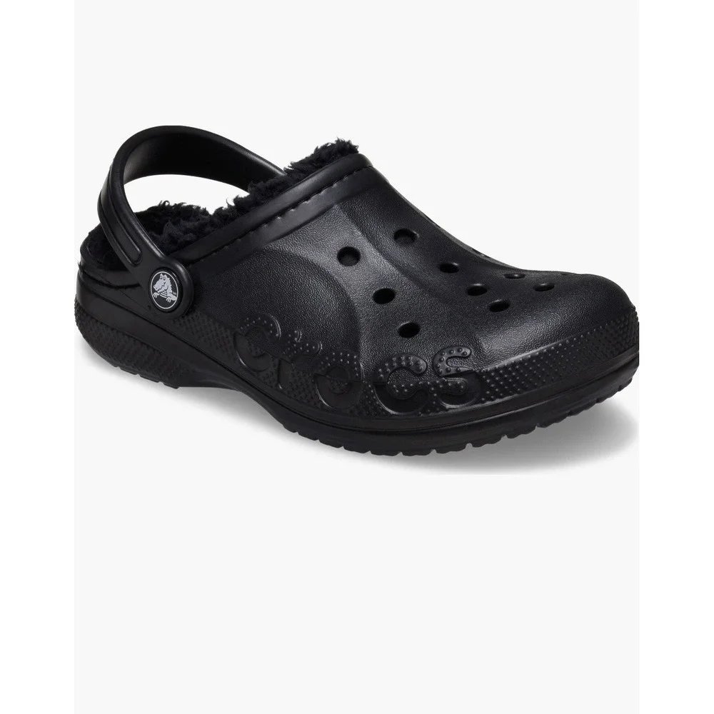 Crocs Unisex Baya Lined Clogs – Black – Women's 13 / Men's 11 NWT - Picture 3 of 6